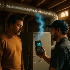 duct leakage testing, duct leak test, hvac duct leakage test, duct leakage test near me